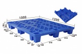 Lightweight  Plastic Pallets 1200*1000*140MM